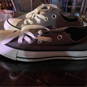 Brand new gray converse